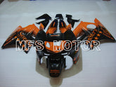 Honda CBR600 F3 1997-1998 Injection ABS Fairing - SevenStars - Black Orange - MFS5026